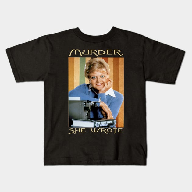 Vintage murder she wrote Kids T-Shirt by OFFblack